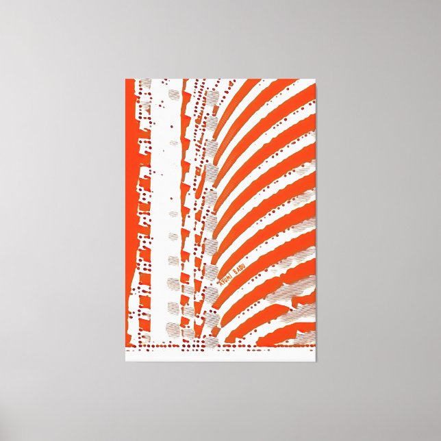 Toile Abstrait 48 - Économie empilée Texture acrylique (Recto)