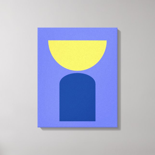 Toile Abstrait Art Moderne Formes géométriques Sage Gree (Recto)