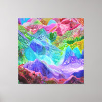 Abstrait de Crystal Mountain