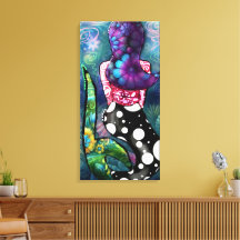 Abstrait Fantaisiste Sirène Nautique Coquillages S
