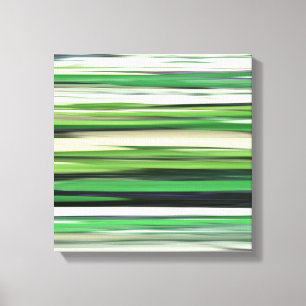 Toile Abstrait n° 2 : Flou vert