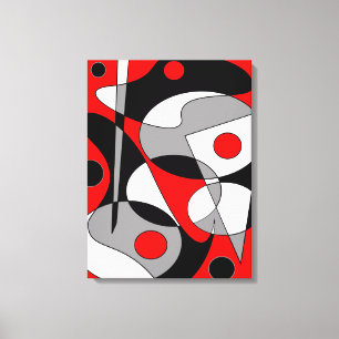 Toile Abstrait no 184