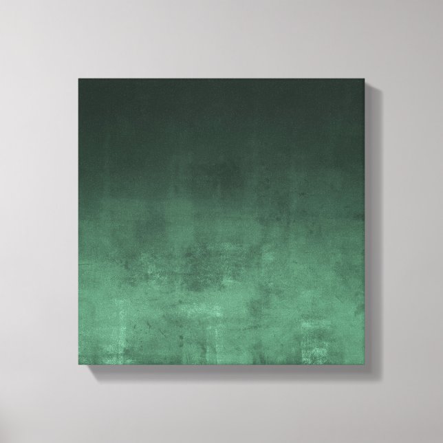 Toile Abstrait vert foncé (Recto)