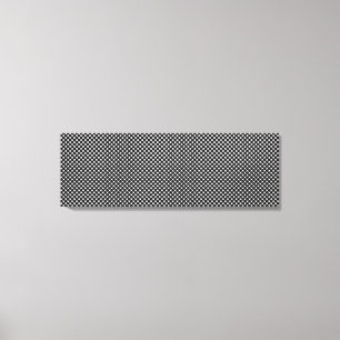 Toile Abstraite enroulée par points optiques