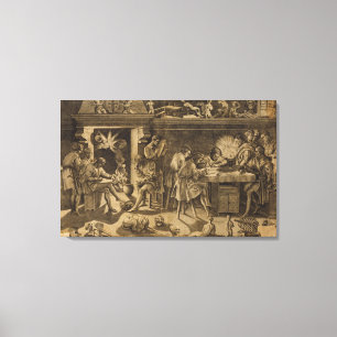 Toile Académie de Baccio Bandinelli, 1547