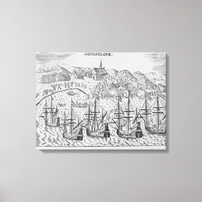 Toile Acapulco', du Nouveau de Jean-Baptiste Labat (Recto)