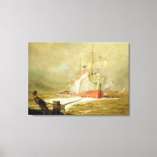 Toile Accouplement d'un cargo