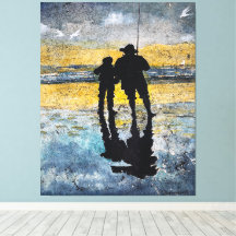 Accroché à un Moment © – Canvas Fine Art