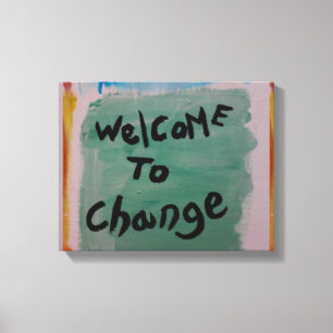 Toile accueil à changer