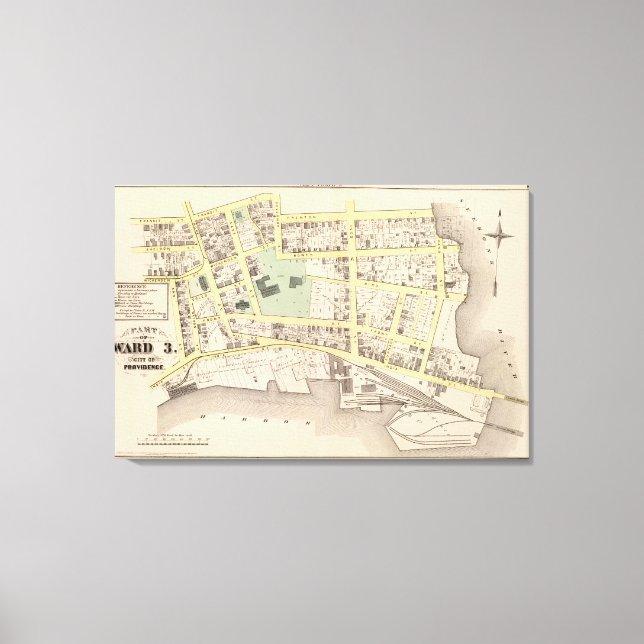 Toile Accueil de l'école de réforme de Providence (Recto)