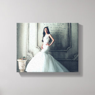 Toile Accueil Mariage Portrait Portrait Mariage Garde