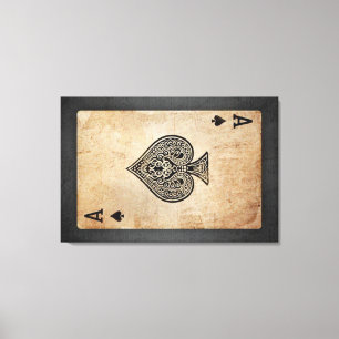 Toile Ace of spades