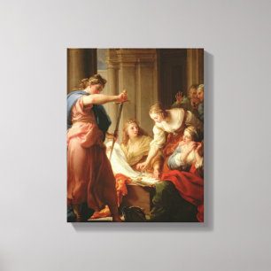 Toile Achille à la cour du Roi Lycomedes avec son D
