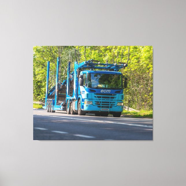 Toile Acier bleu dans le pays Bull (Recto)