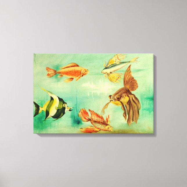 Toile acquario 24" x 16" (Recto)