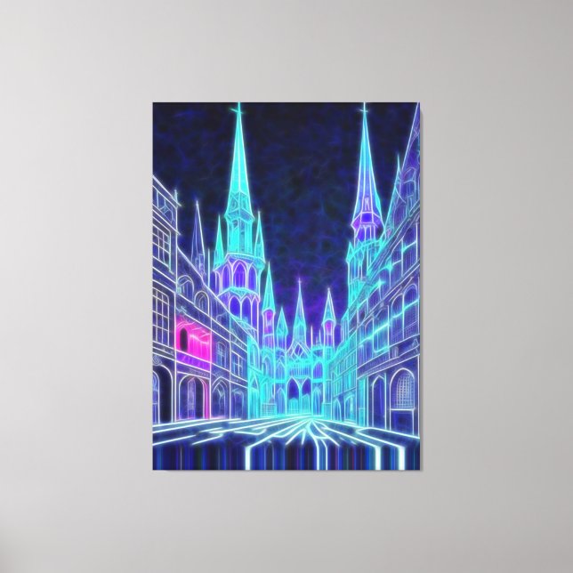 Toile Acropole cintrante (Recto)