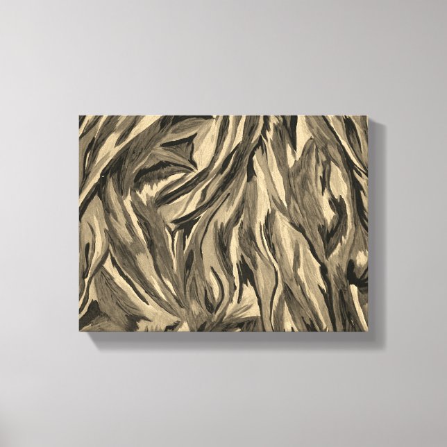 Toile Acrylic Painting (Recto)