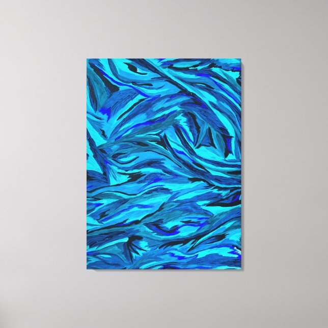 Toile Acrylic Painting (Recto)