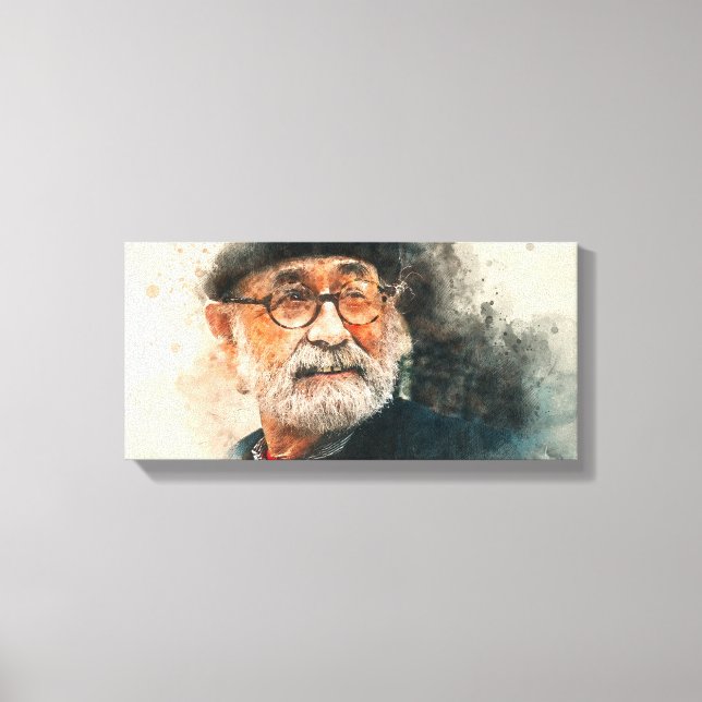 Toile Action photoshop artistique (Recto)