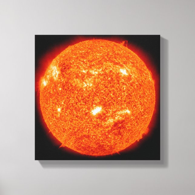 Toile Activité solaire sur le Soleil 2 (Recto)