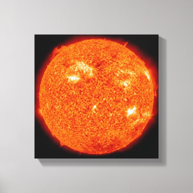 Toile Activité solaire sur le Soleil 3 (Recto)