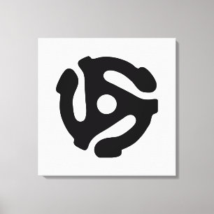 Toile Adaptateur vinyle de 7 pouces 45 tr/min insérez l'