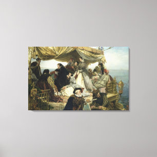 Toile Adieu de T33653 Mary Stuart vers la France, 1862