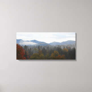 Toile Adirondacks High Peaks Mountains Automne