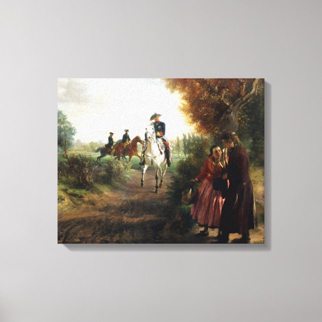 Toile Adolph Menzel (Recto)