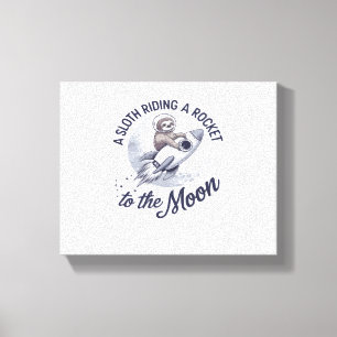 Toile Adorable Parcours d'astronaute