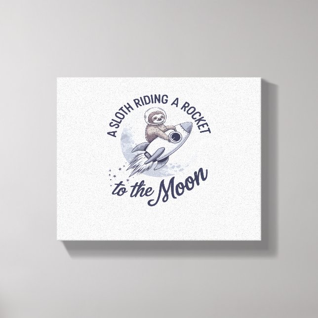 Toile Adorable Parcours d'astronaute (Recto)