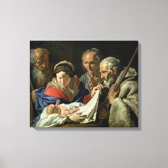 Toile Adoration de Jésus enfant (Recto)