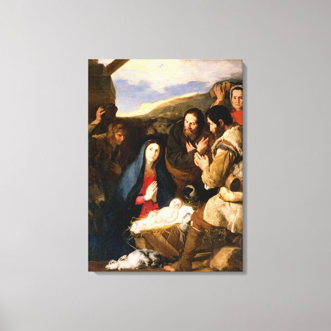 Toile Adoration des bergers, 1650 (Recto)