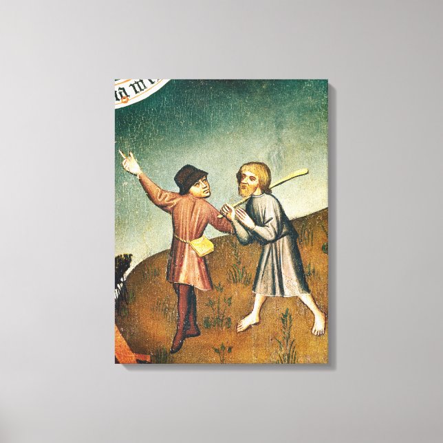 Toile Adoration des Mages, détail de (Recto)