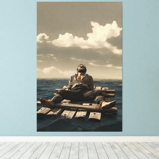 Toile Adrift canvas print (Insitu (Plancher de Bois))