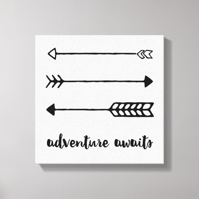 Toile Adventure Await Canvas (Recto)