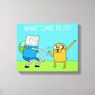 Toile Adventure   Finn & Jake Fist Bump