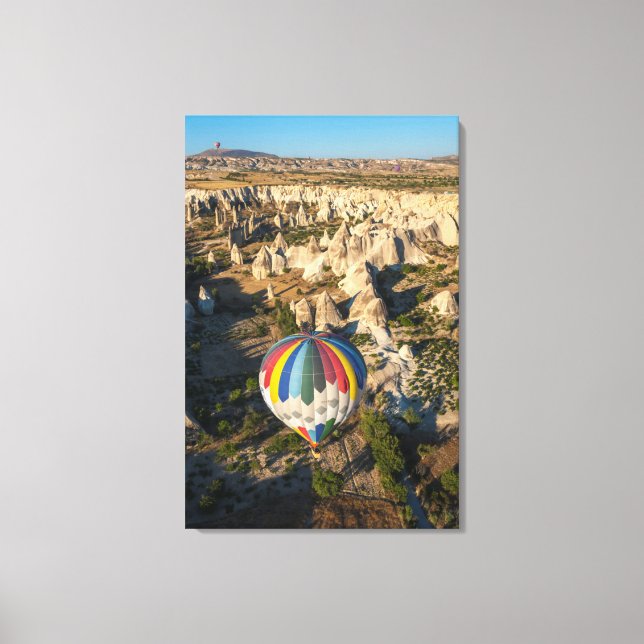 Toile Aerial View Of Hot Air Balloons, Cappadocia (Recto)