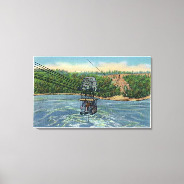 Toile Aerocar espagnol sur Whirlpool Niagara (Recto)