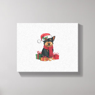 Toile Affenpinscher Chien vêtements de Noël Chien de Noë