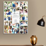 Toile Affichage de photo de mariage de la plus grande av<br><div class="desc">Collage de photos de mariage sur toile avec la mention "L'amour est la plus grande aventure" et personnalisé avec les noms des mariés et la date du mariage. Le modèle de collage de photos affiche automatiquement vos photos de mariage dans des formats verticaux, horizontaux et carrés. Le design est présenté...</div>