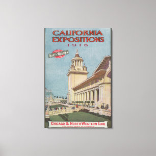 Toile Affiche #2 d'expositions de la Californie