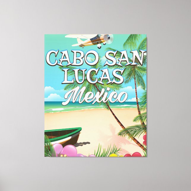 Toile Affiche de Cabo San Lucas Mexico Beach (Recto)