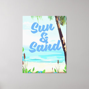 Toile Affiche de dessin animé de citation inspirante Sol