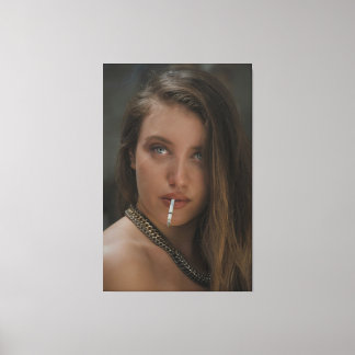 Toile Affiche de portrait cinématique audacieux - Mur de