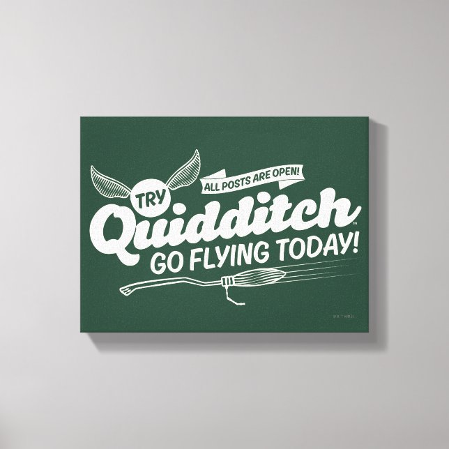 Toile Affiche de recrutement de QUIDDITCH™ (Recto)