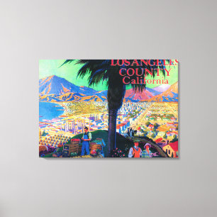 Toile Affiche de touristes # 1