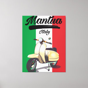 Toile Affiche de voyage à Mantoue Italie