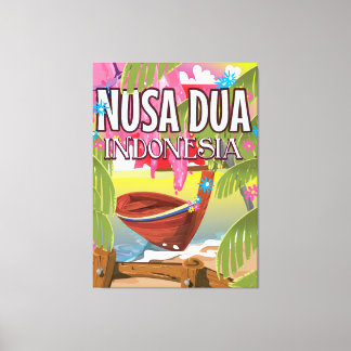 Toile Affiche de voyage de Nusa Dua Indonésie