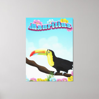 Toile Affiche de voyage Maurice
